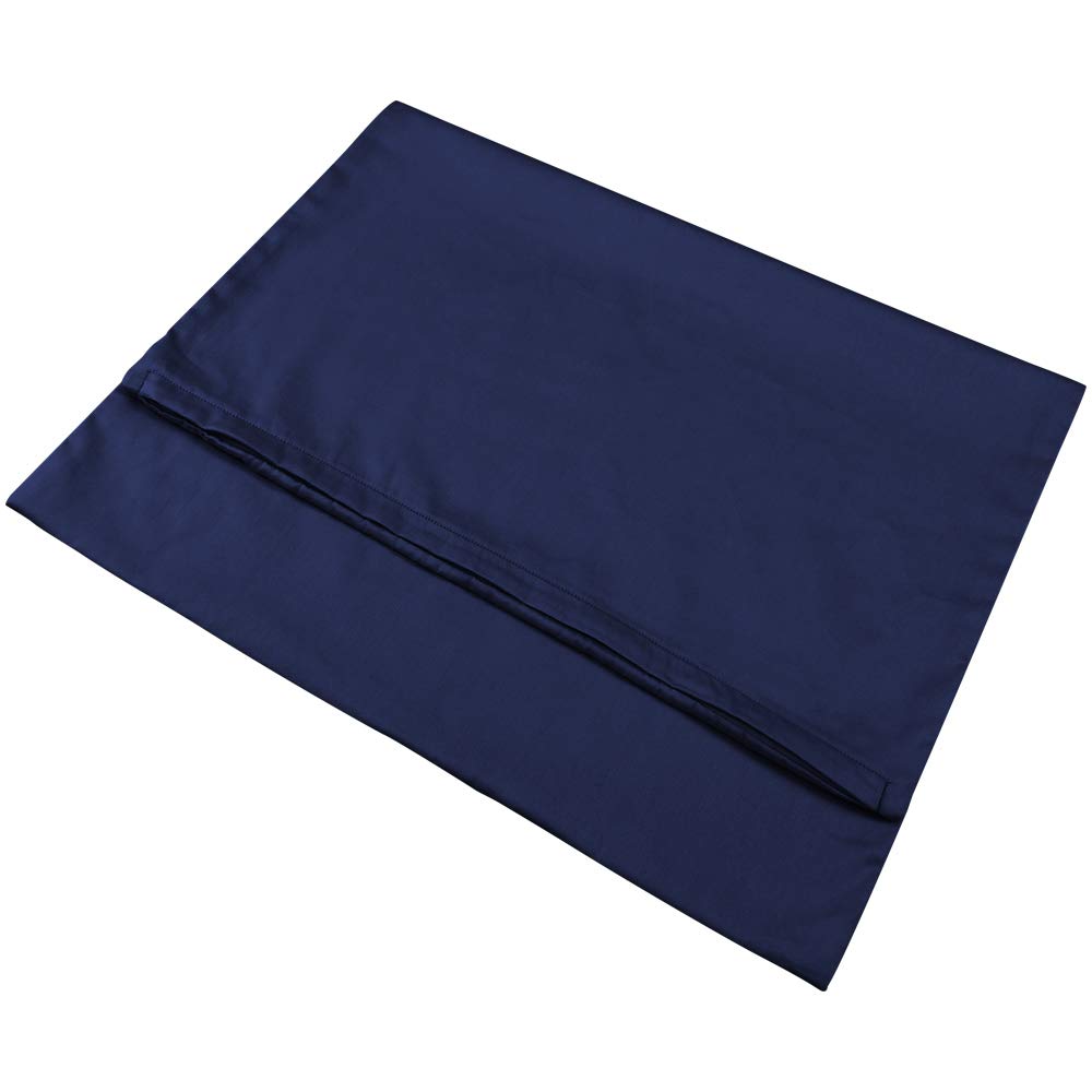 Amazon｜枕カバー 綿100％ サテン織り 300本高密度 選べる8色